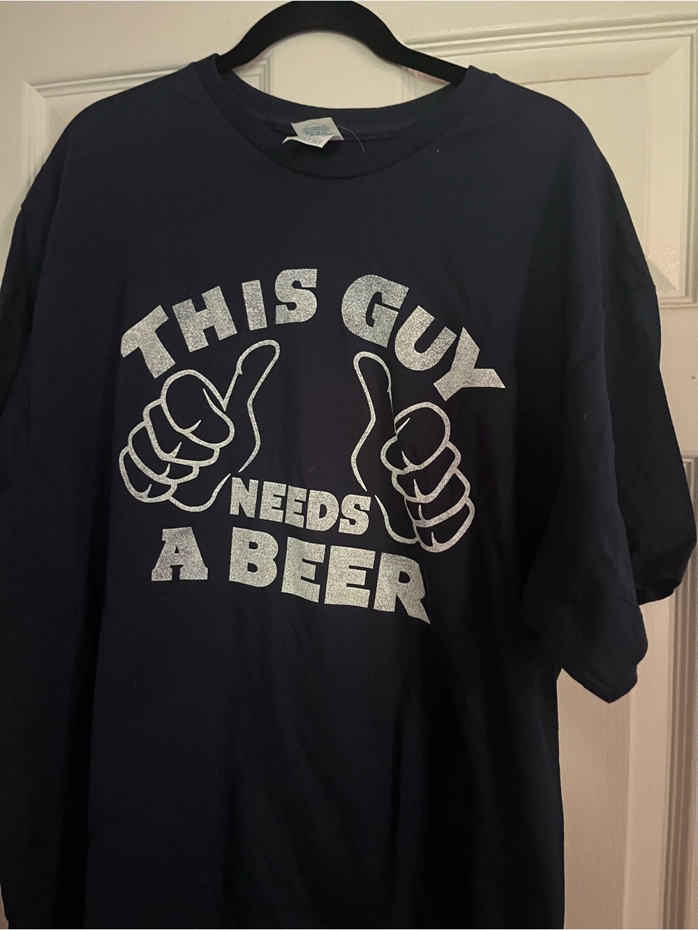 Men's XL beer tshirt